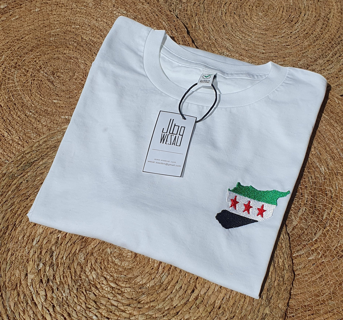 Palestine Map T-shirt Black