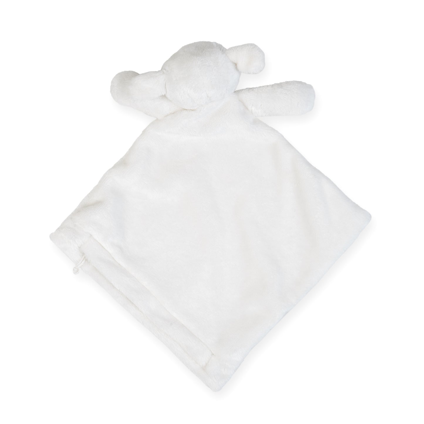 Sheep comfort blanket with embroidered name