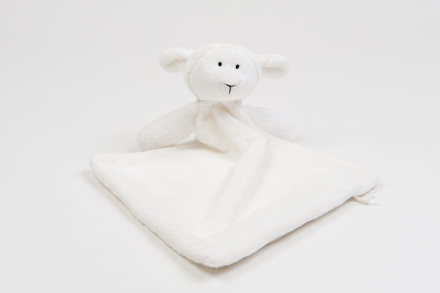 Sheep comfort blanket with embroidered name
