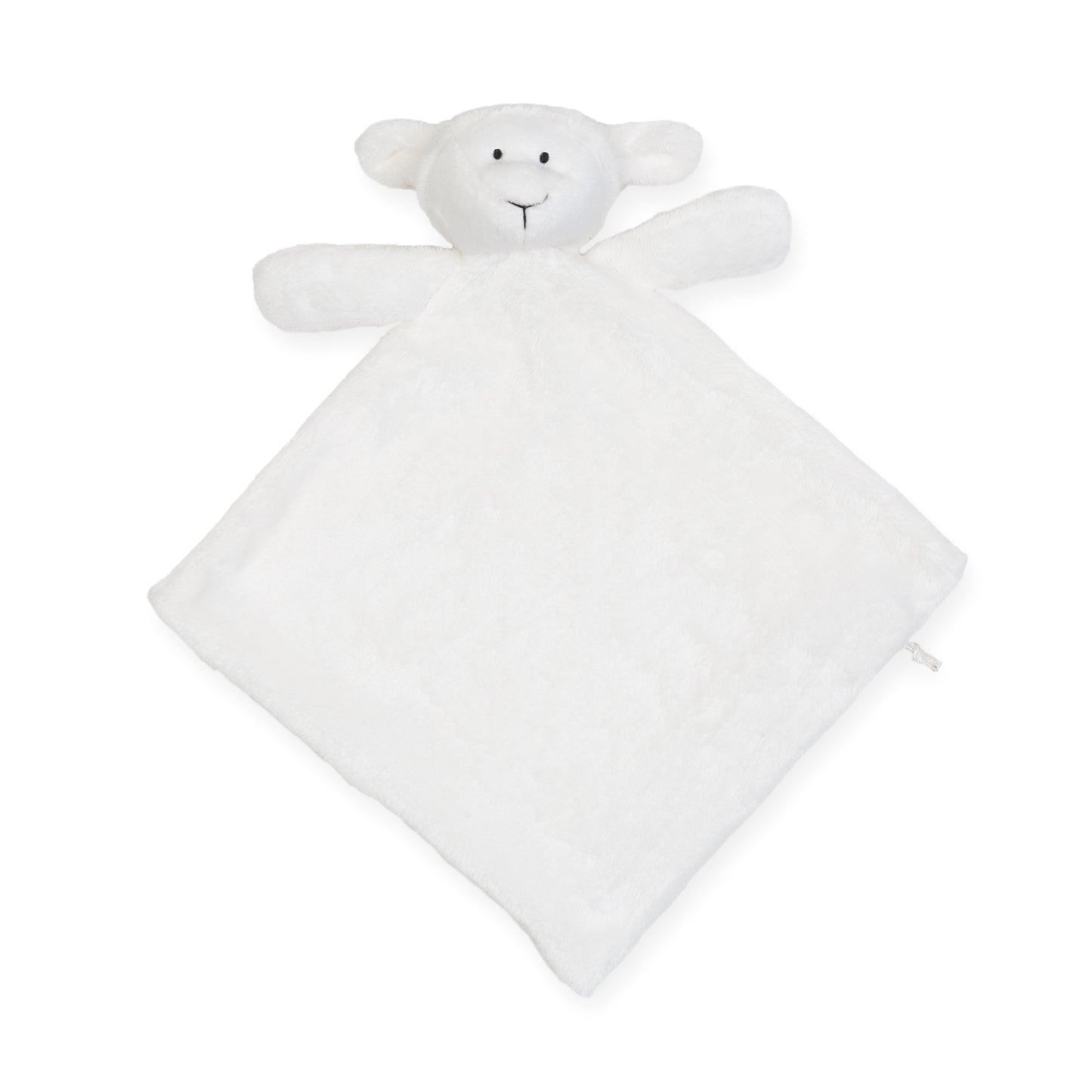 Sheep comfort blanket with embroidered name