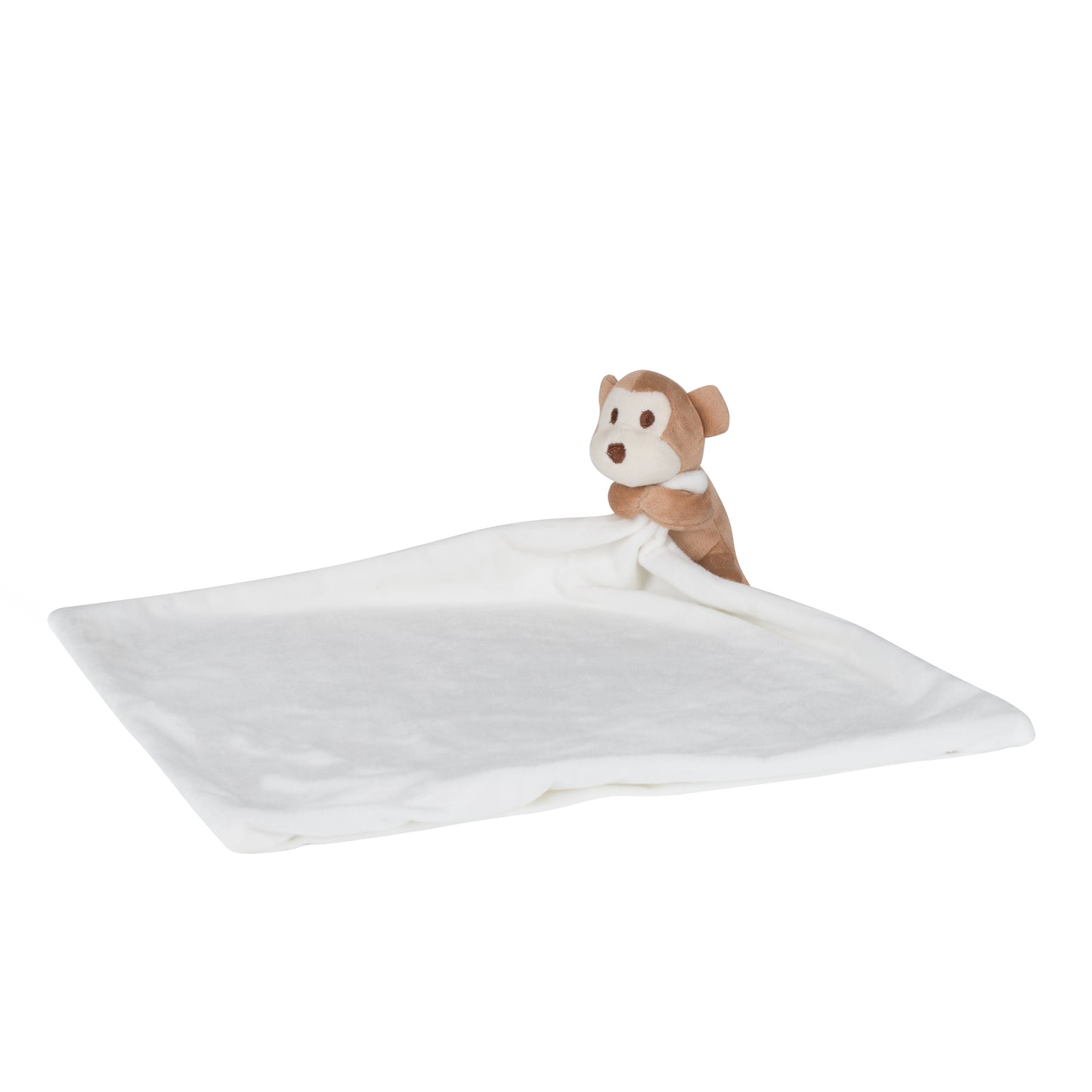 Monkey Comfort Blanket with Embroidered Name