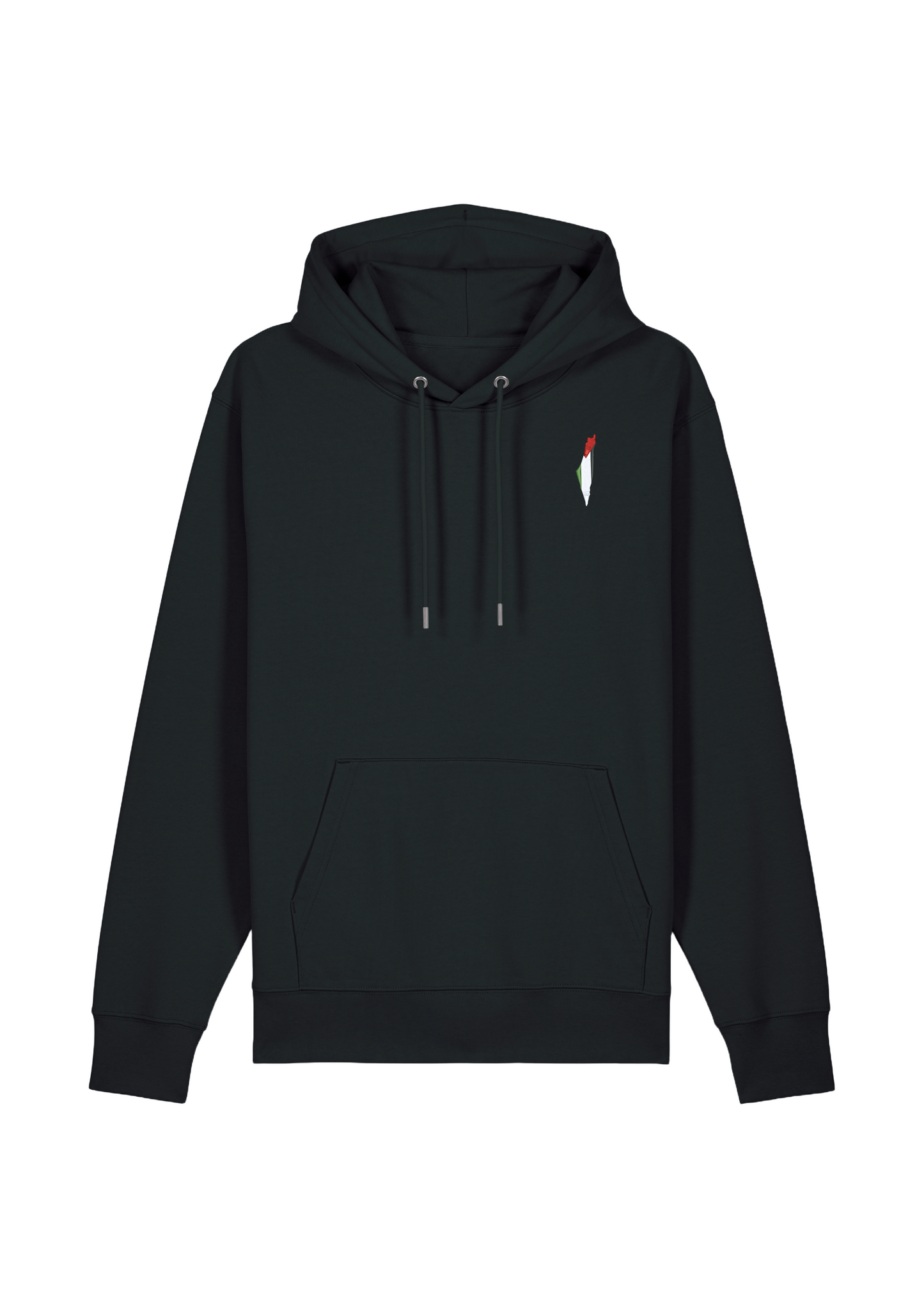 Palestine Map Sweatshirt White