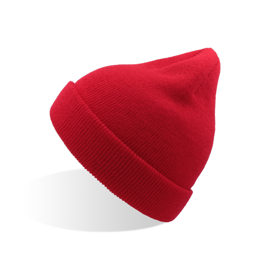 Personalized children's hat with embroidered name red