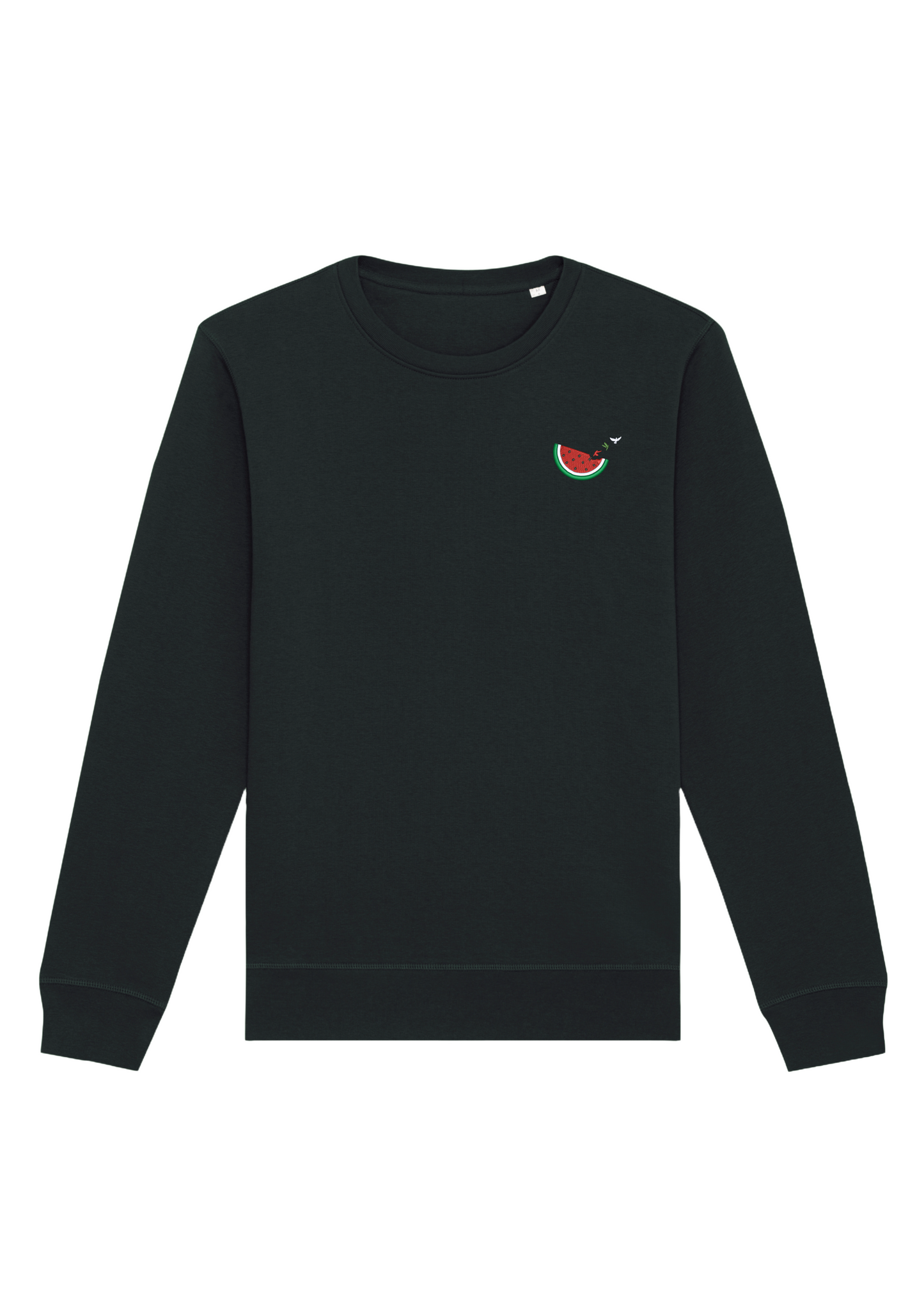 Palestine Map Sweatshirt White
