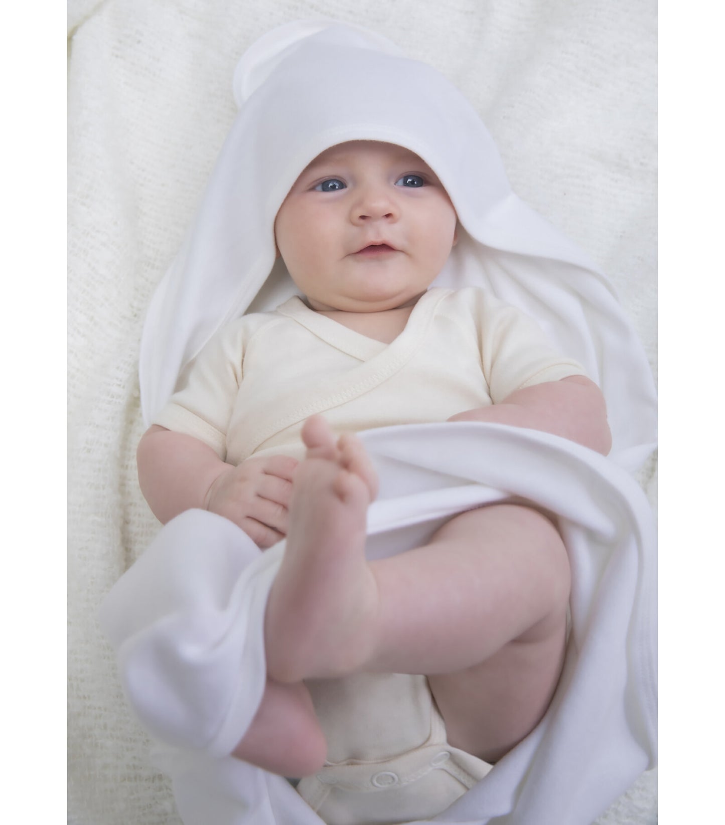 Personlig Babyfilt Med Luva Och Namn