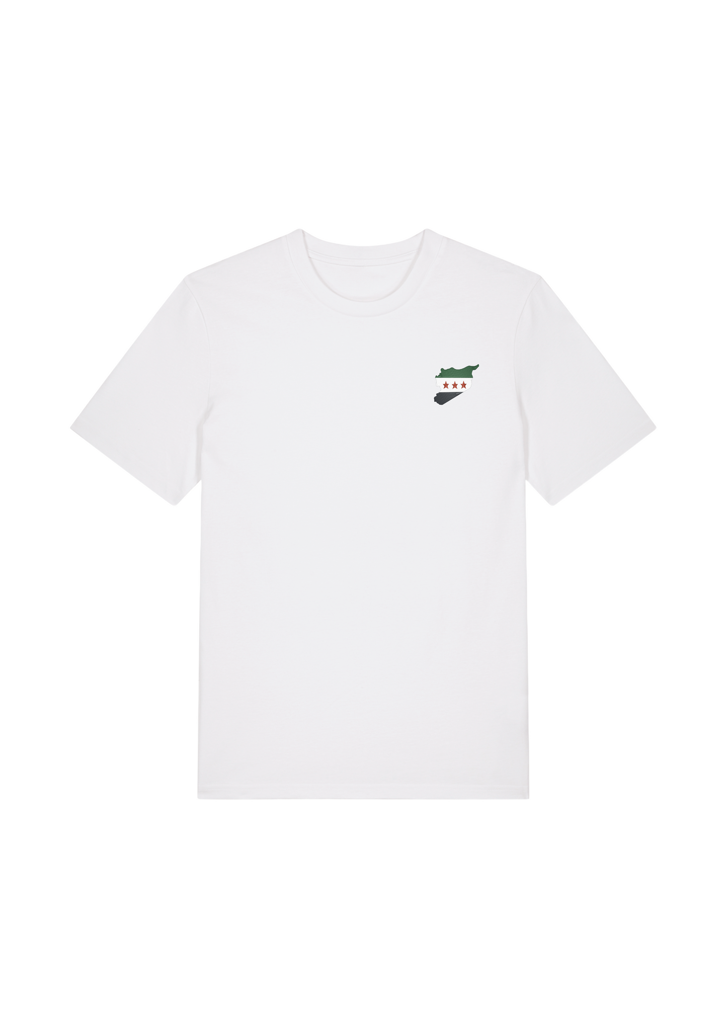 Palestine Map T-shirt Black