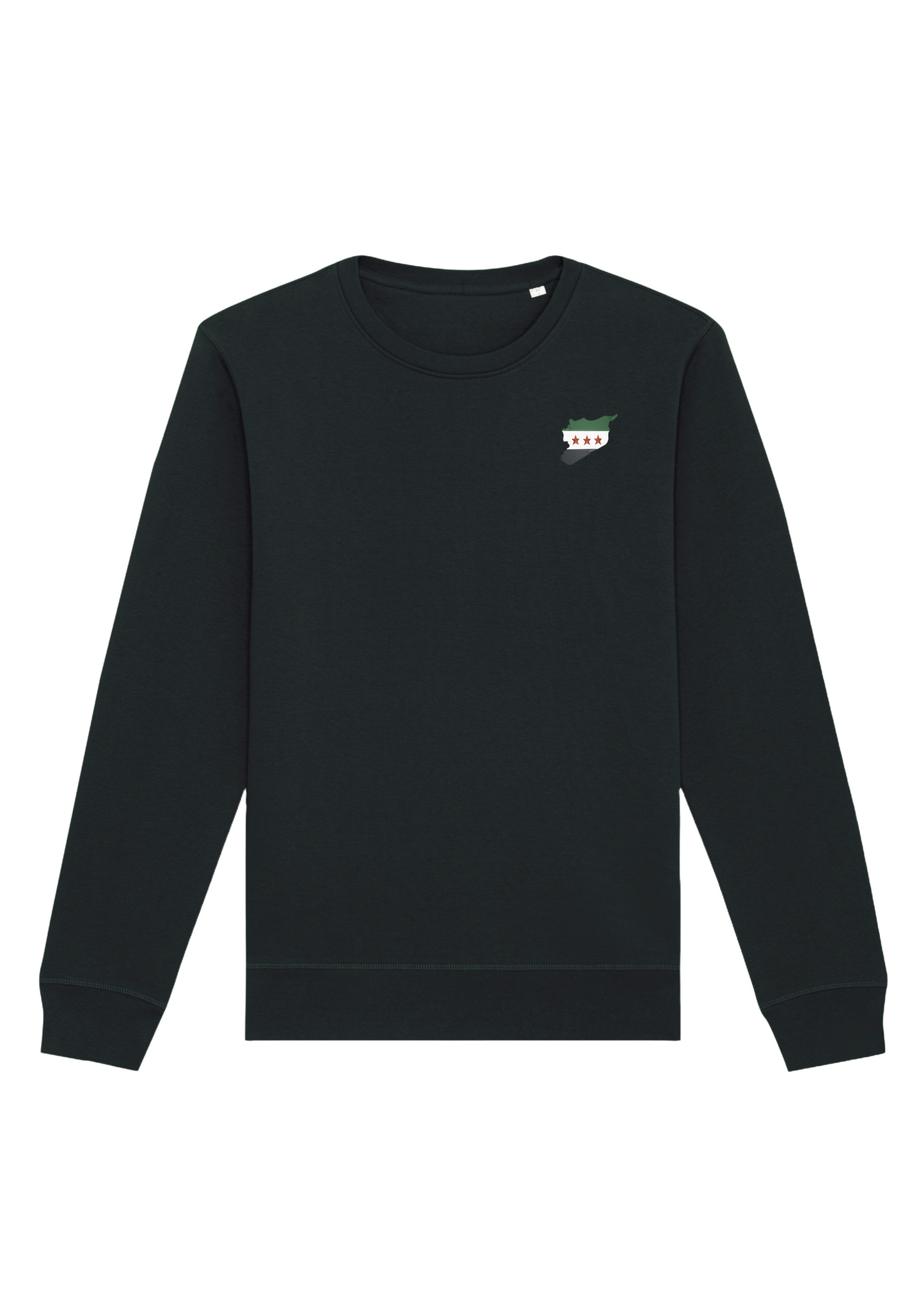 Palestine Map T-shirt Black