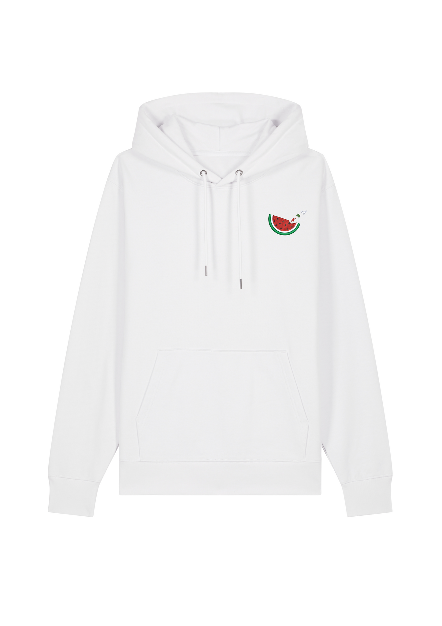 Palestine Map Sweatshirt White