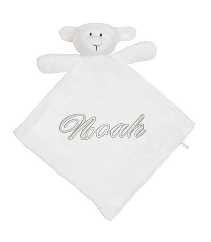 Får Snuttefilt med Broderat namn